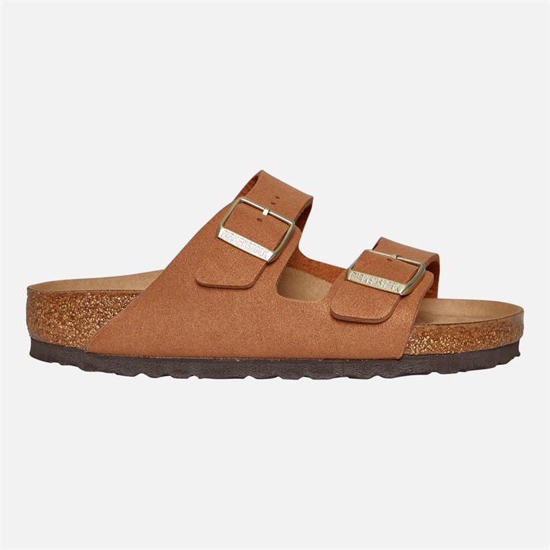 Birkenstock Womens Arizona Dual Strap Sandals Soft Pecan - Image 1