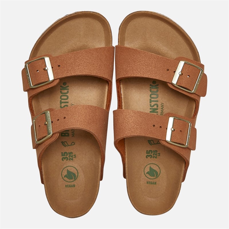 Birkenstock Womens Arizona Dual Strap Sandals Soft Pecan - Image 3