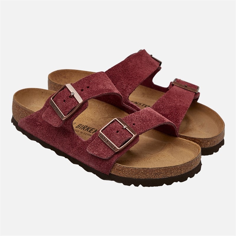 Birkenstock Mens Arizona Dual Strap Sandals Zinfandel - Image 2