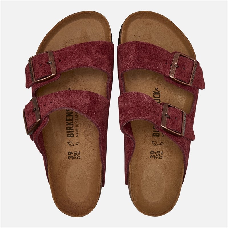 Birkenstock Mens Arizona Dual Strap Sandals Zinfandel - Image 3