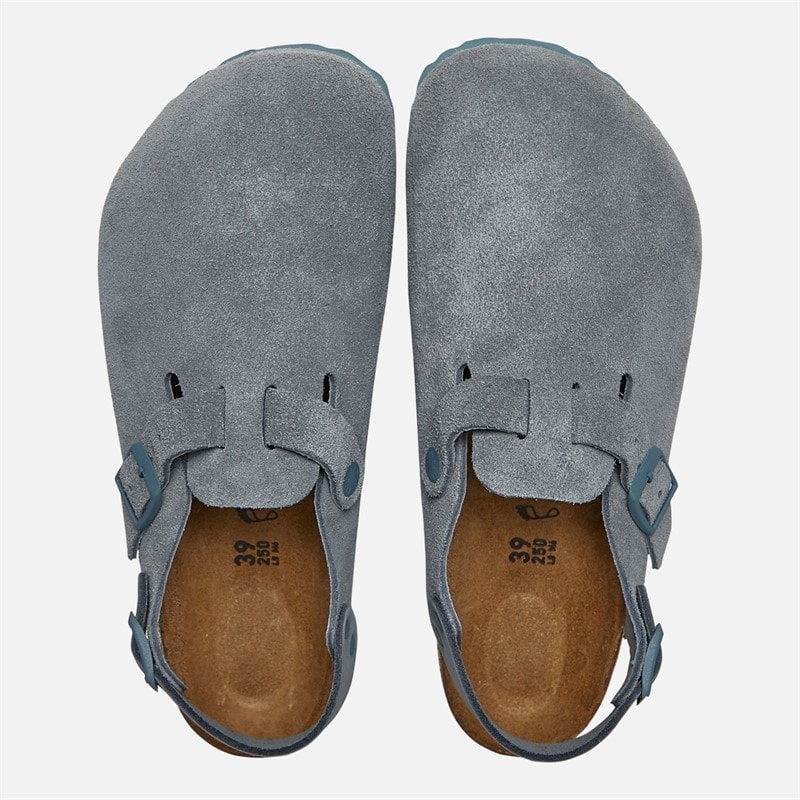 Birkenstock Tokio Ankle Strap Clogs Basalt Gray - Image 3