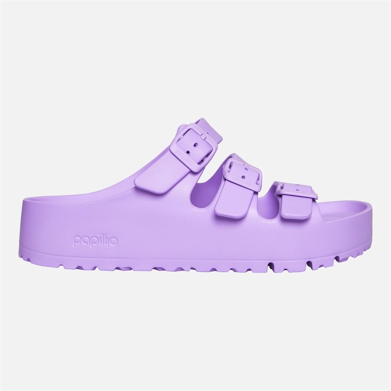 Birkenstock Womens Florida Flex EVA Platform Sandals Crocus