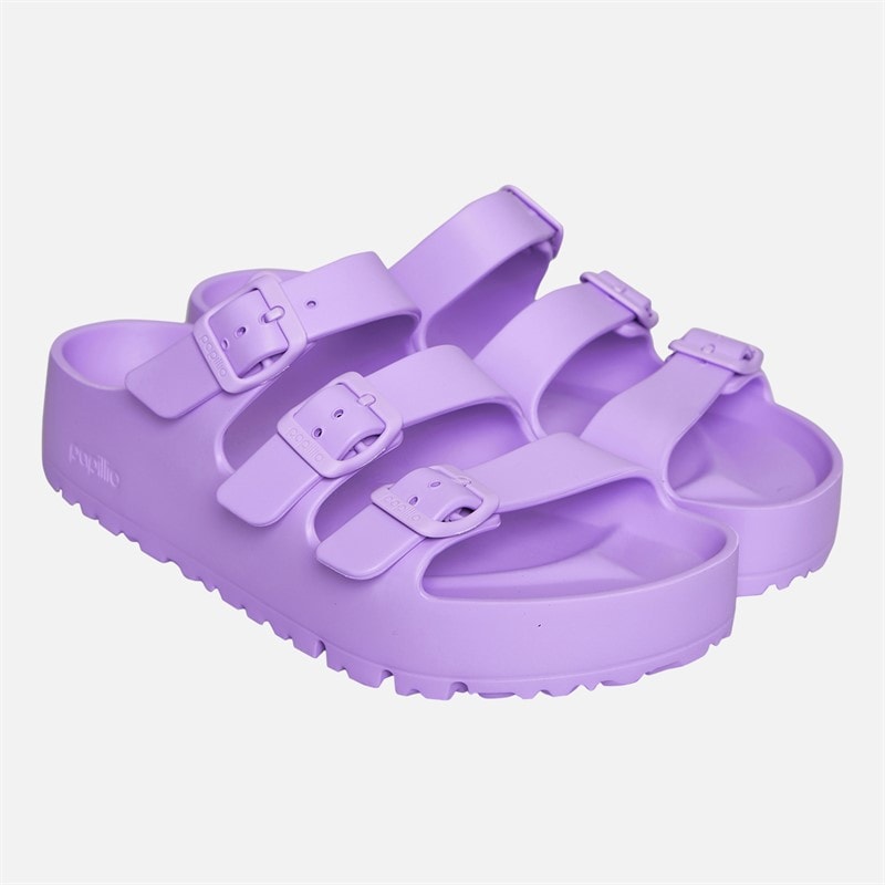 Birkenstock Womens Florida Flex EVA Platform Sandals Crocus - Image 3