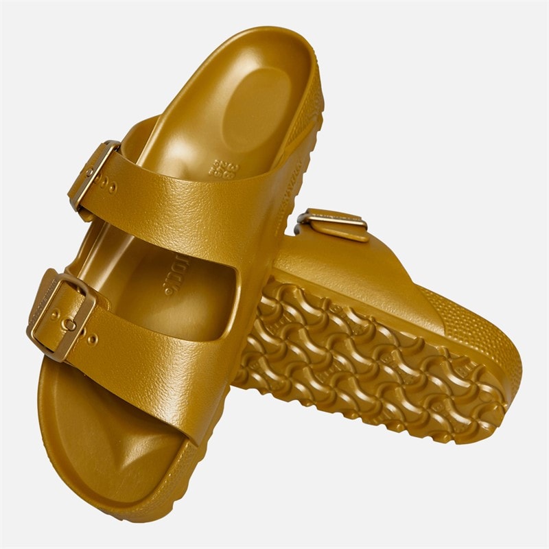 Birkenstock Womens Arizona EVA Sandals Glamour Gold - Image 5