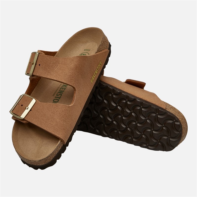 Birkenstock Womens Arizona Double Buckle Sandals Soft Pecan - Image 5