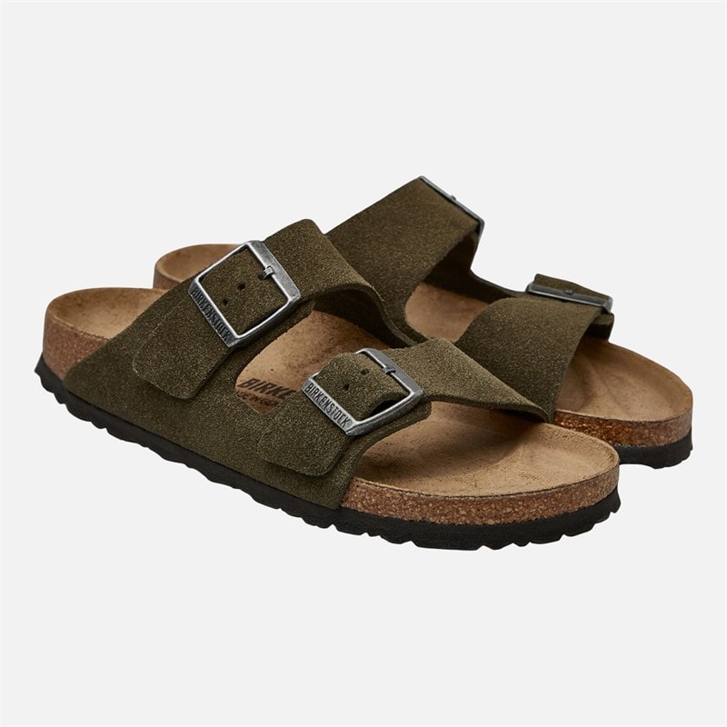 Birkenstock Arizona Double Buckle Sandals Thyme - Image 2
