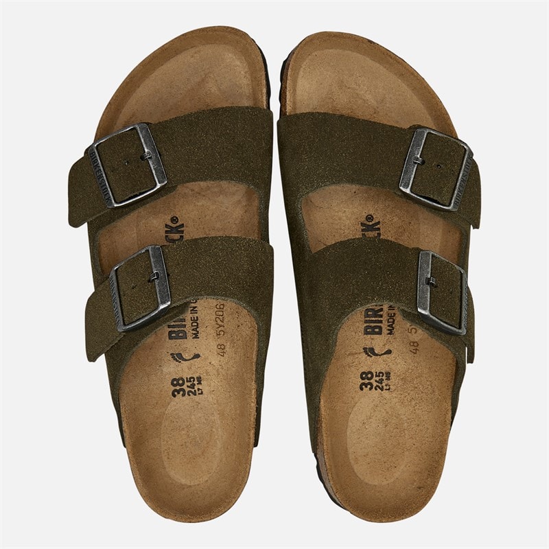Birkenstock Arizona Double Buckle Sandals Thyme - Image 3