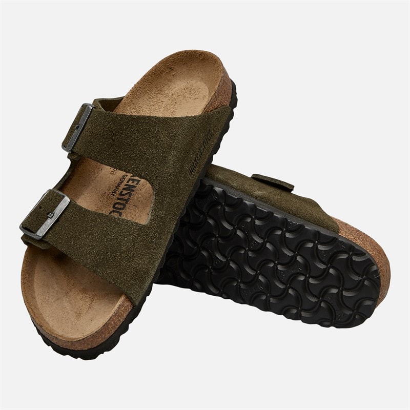Birkenstock Arizona Double Buckle Sandals Thyme - Image 4