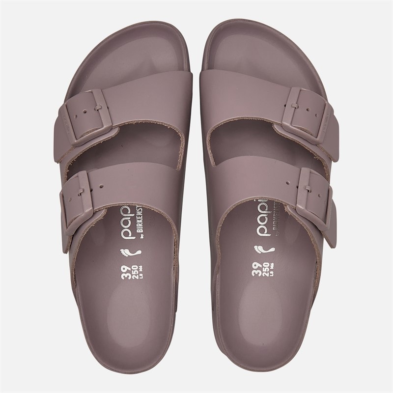 Birkenstock Womens Arizona Flex Platform Double Buckle Sandals Faded Purple - Image 3