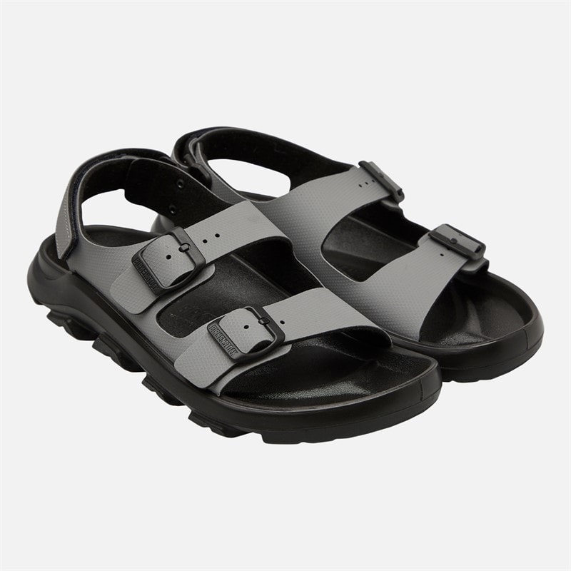 Birkenstock Womens Mogami Terra Double Buckle Sandals Whale Grey - Image 2