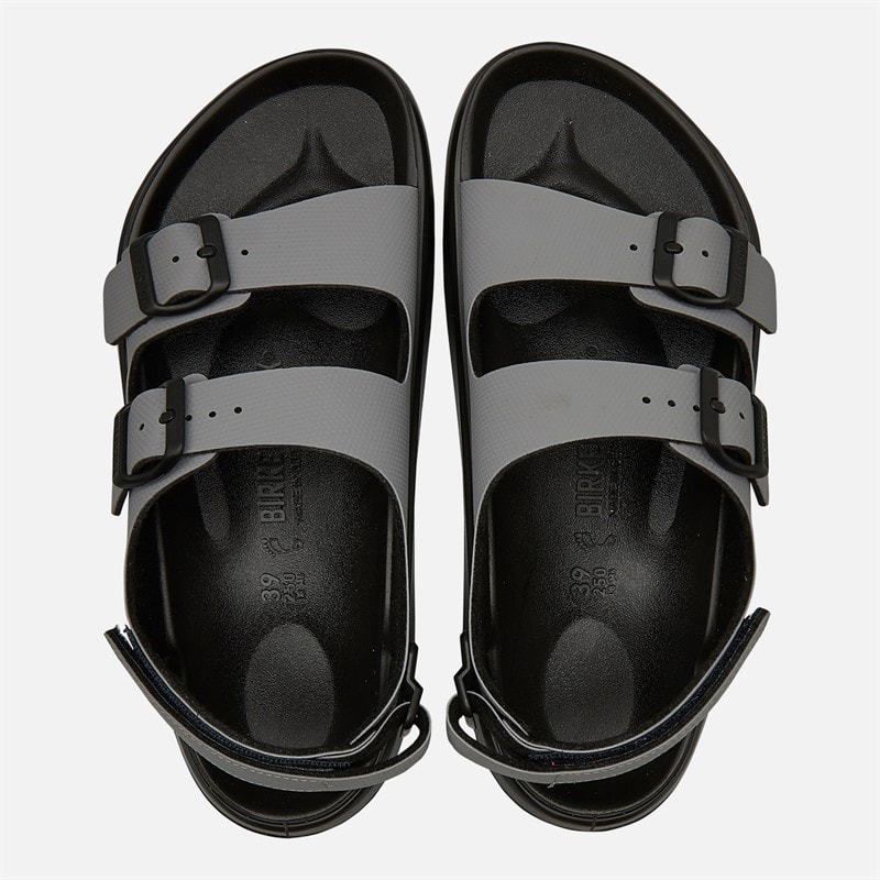 Birkenstock Womens Mogami Terra Double Buckle Sandals Whale Grey - Image 3