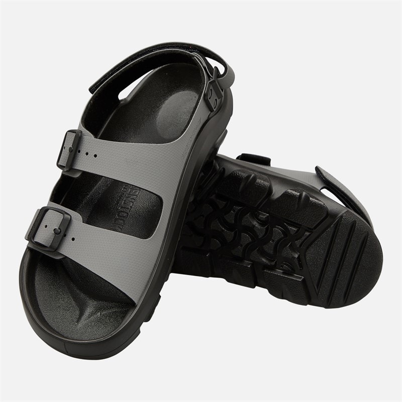 Birkenstock Womens Mogami Terra Double Buckle Sandals Whale Grey - Image 4