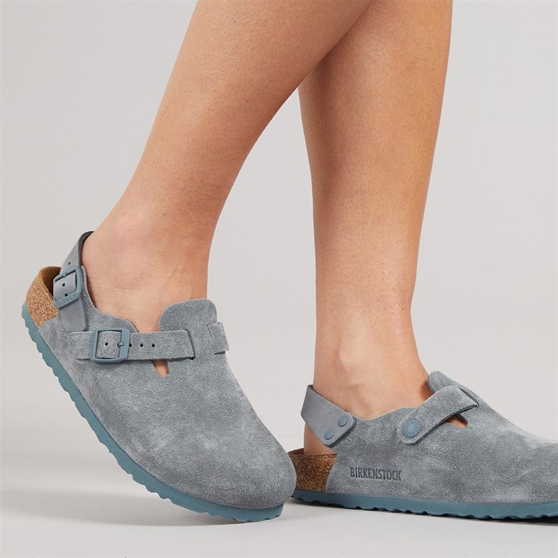 Birkenstock Womens Tokio Ii Clogs Basalt Grey