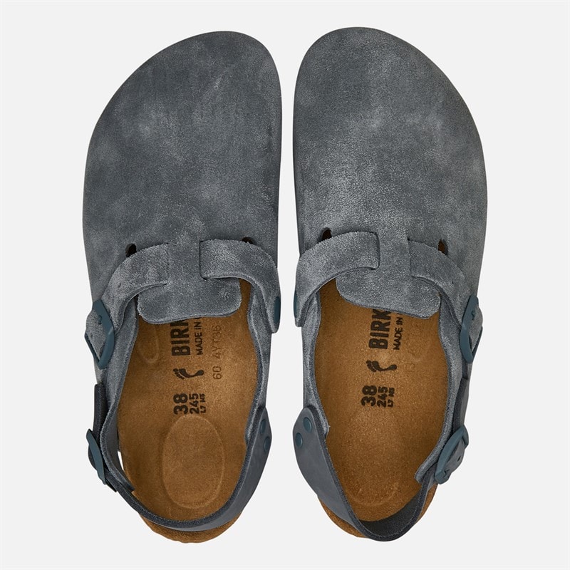 Birkenstock Womens Tokio Ii Clogs Basalt Grey - Image 3