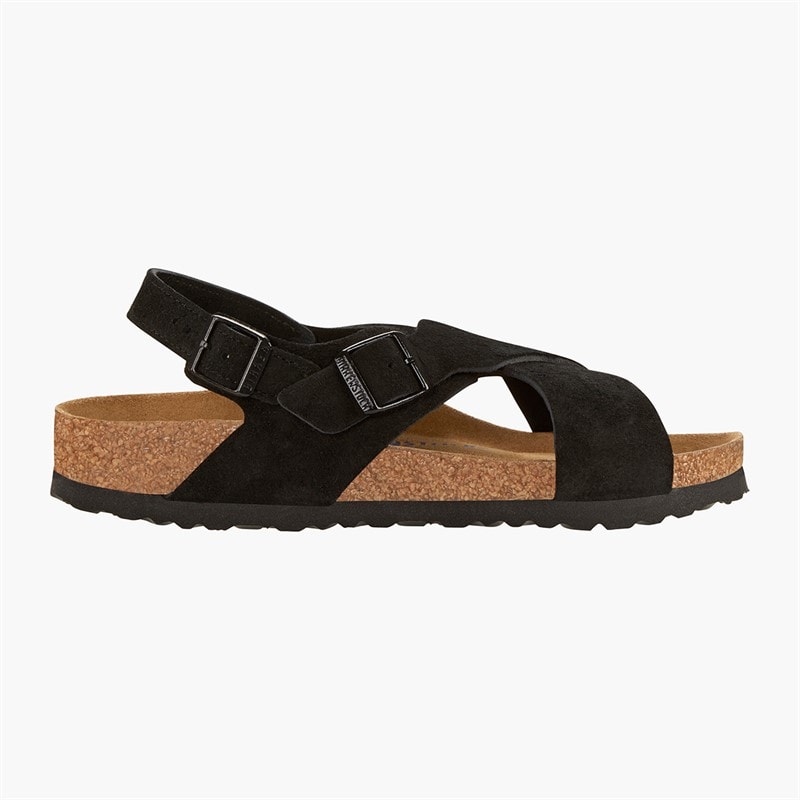 Birkenstock Womens Tulum Cross Strap Sandals Black - Image 2