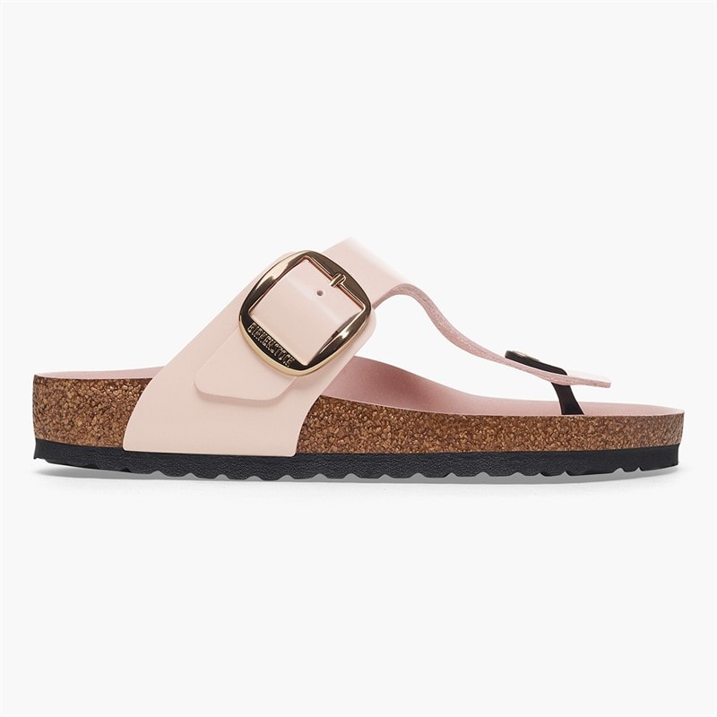 Birkenstock Womens Gizeh Big Buckle Toe Post Sandals Light Rose - Image 2
