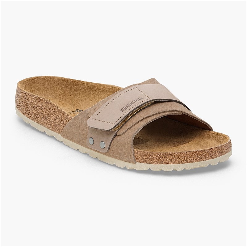 Birkenstock Womens Oita Sliders Taupe