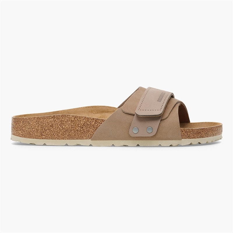 Birkenstock Womens Oita Sliders Taupe - Image 2