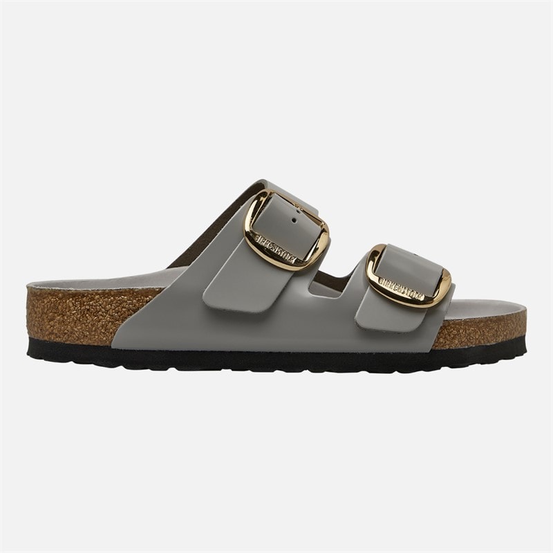 Birkenstock Womens Arizona Big Buckle Sandals Stone Coin - Image 2
