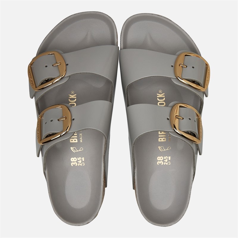 Birkenstock Womens Arizona Big Buckle Sandals Stone Coin - Image 4
