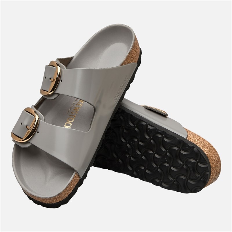 Birkenstock Womens Arizona Big Buckle Sandals Stone Coin - Image 5