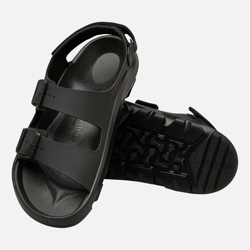 Birkenstock Mogami Terra Double Buckle Sandals Black - Image 4