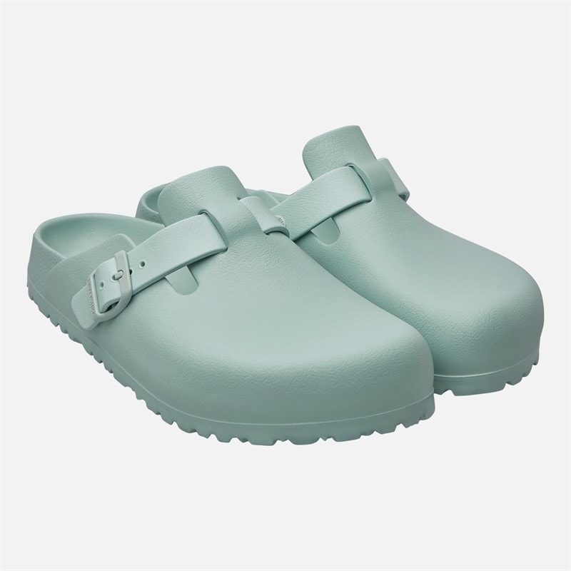 Birkenstock Womens Boston Eva Clogs Surf Green - Image 2