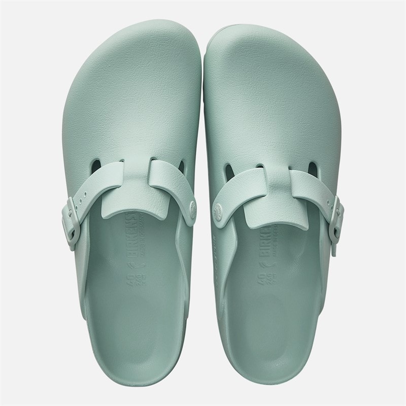 Birkenstock Womens Boston Eva Clogs Surf Green - Image 3