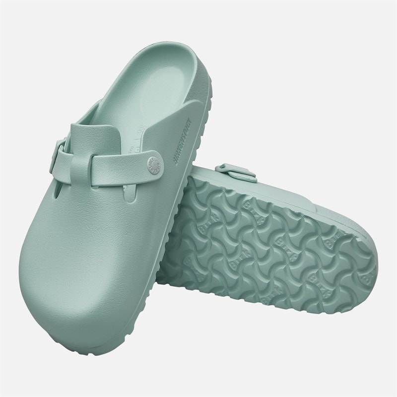 Birkenstock Womens Boston Eva Clogs Surf Green - Image 4