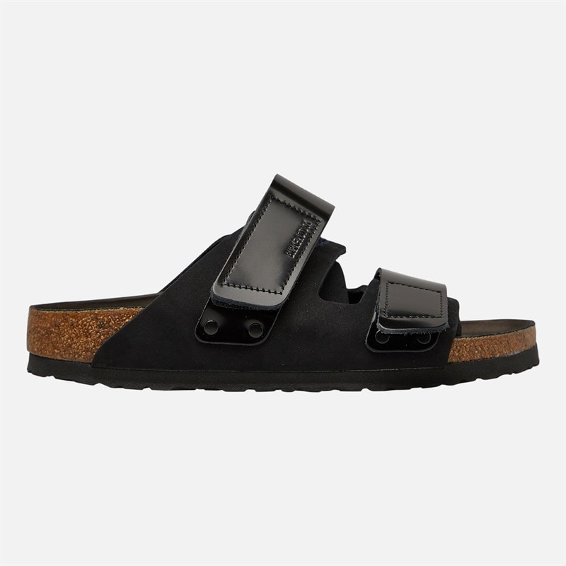 Birkenstock Womens Uji Dual Strap Sandals Black