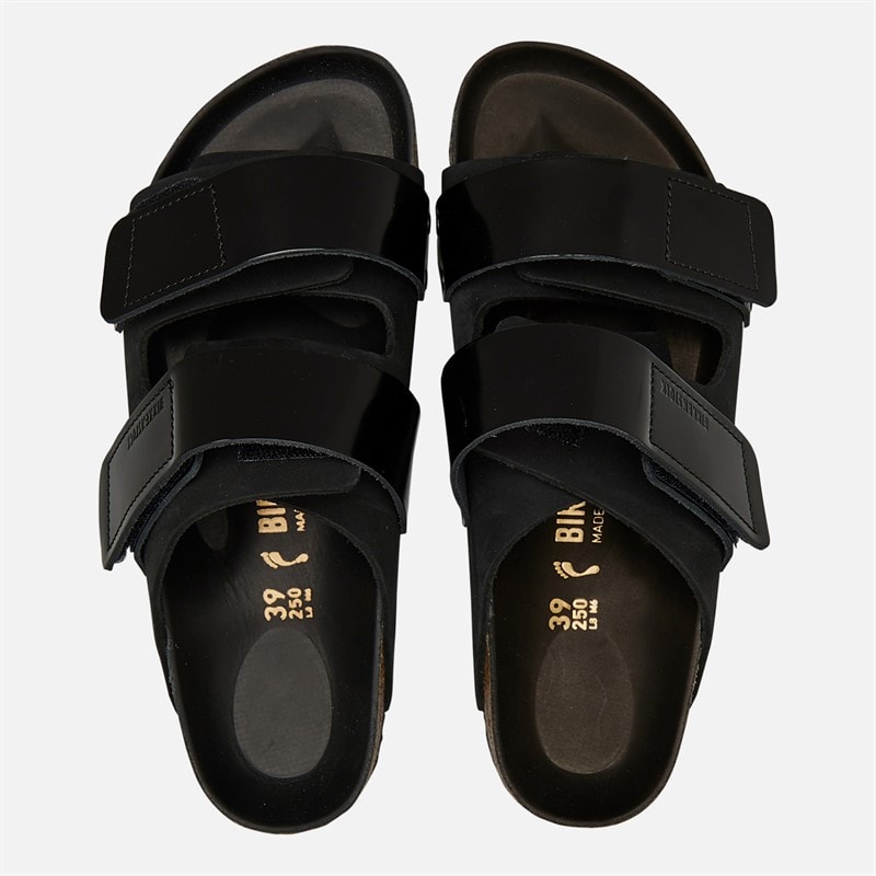 Birkenstock Womens Uji Dual Strap Sandals Black - Image 3