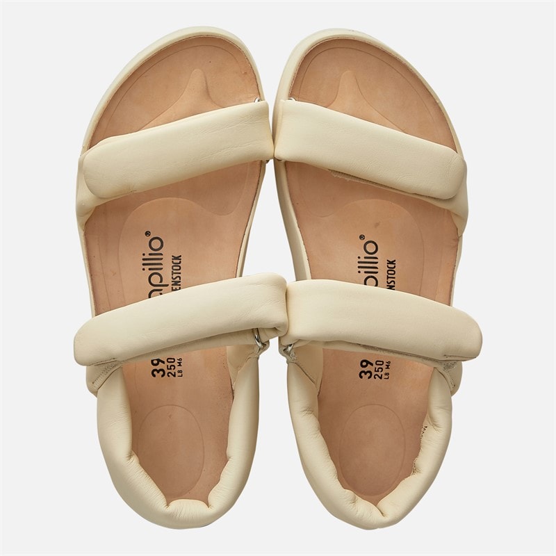 Birkenstock Womens Theda Ankle Strap Sandals Ecru - Image 3