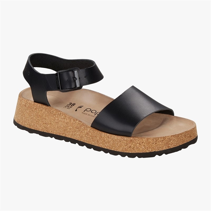 Birkenstock Womens Glenda Ankle Strap Sandals Black - Image 1