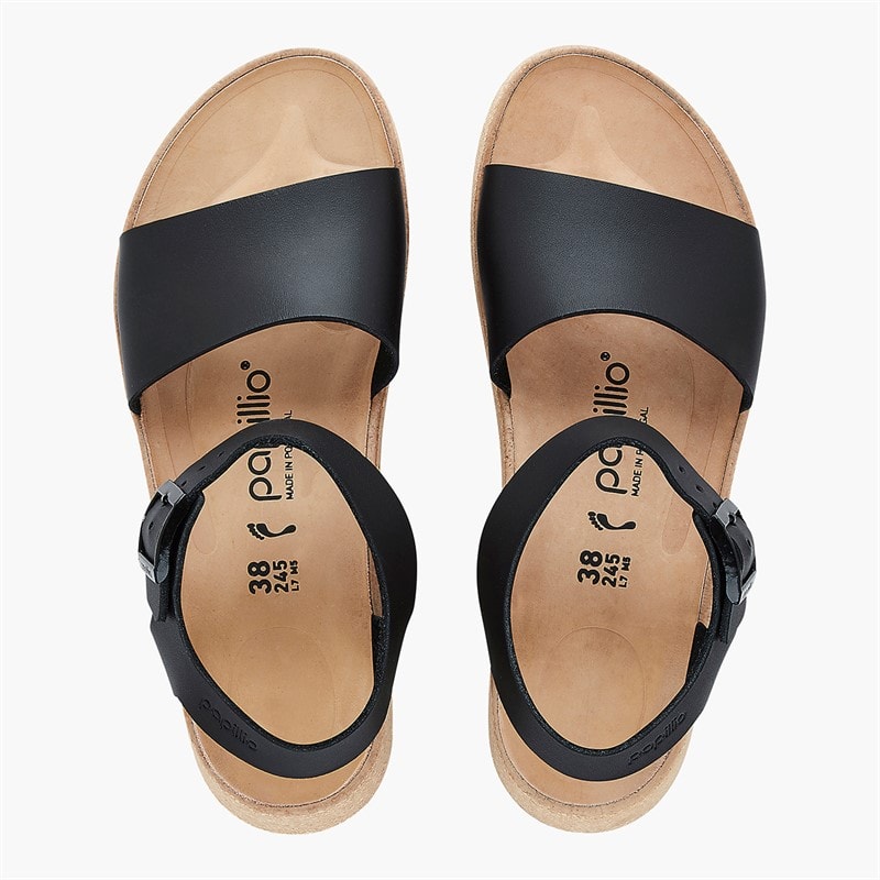 Birkenstock Womens Glenda Ankle Strap Sandals Black - Image 3