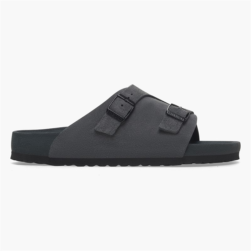 Birkenstock Mens Zürich Sandals Allover Charcoal - Image 2