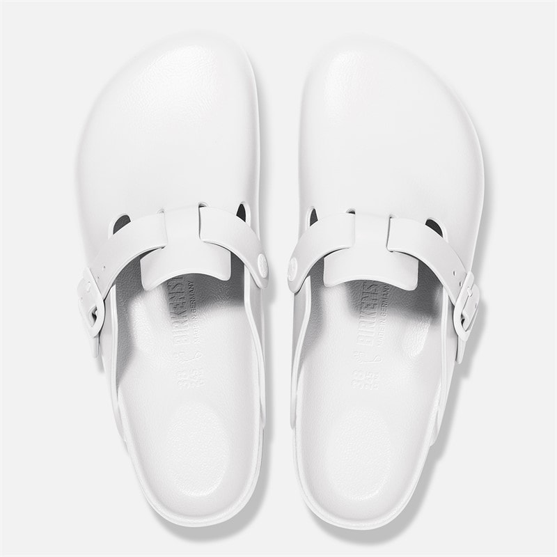 Birkenstock Womens Boston EVA Narrow Fit Clogs White - Image 3