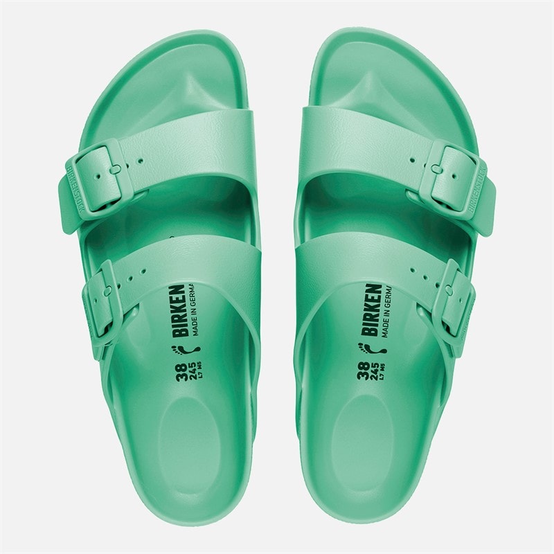 Birkenstock Womens Arizona EVA Double Strap Sandals Bold Jade - Image 3
