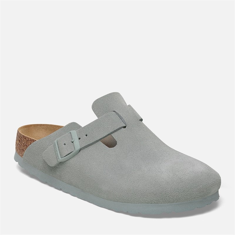 Birkenstock Womens Boston Clogs Pure Sage - Image 1