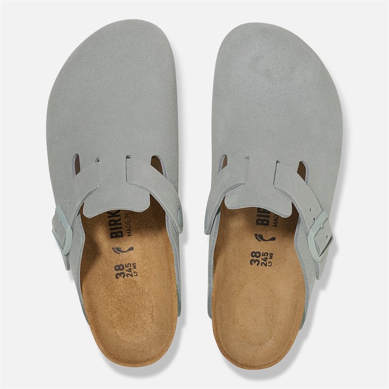 Birkenstock Womens Boston Clogs Pure Sage - Image 3
