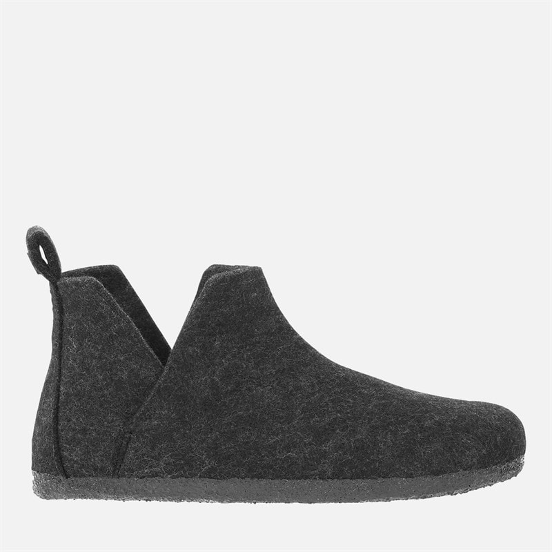 Birkenstock Andermatt Wool Slippers Anthracite
