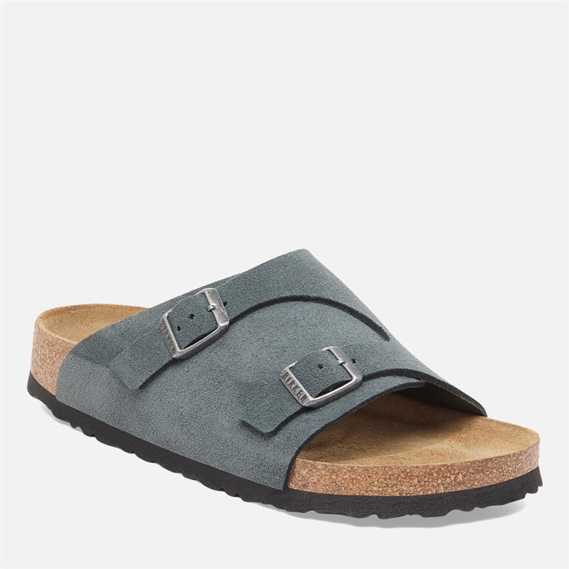 Birkenstock Mens Zurich Sandals Basalt Gray - Image 2