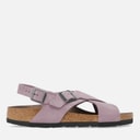 Birkenstock Womens Tulum Cross Strap Sandals Faded Purple