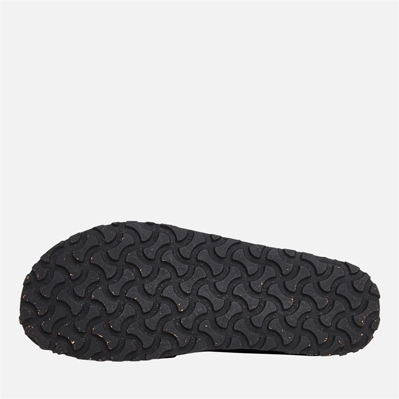 Birkenstock Mens Utti Shearling Moc Slippers Black - Image 2