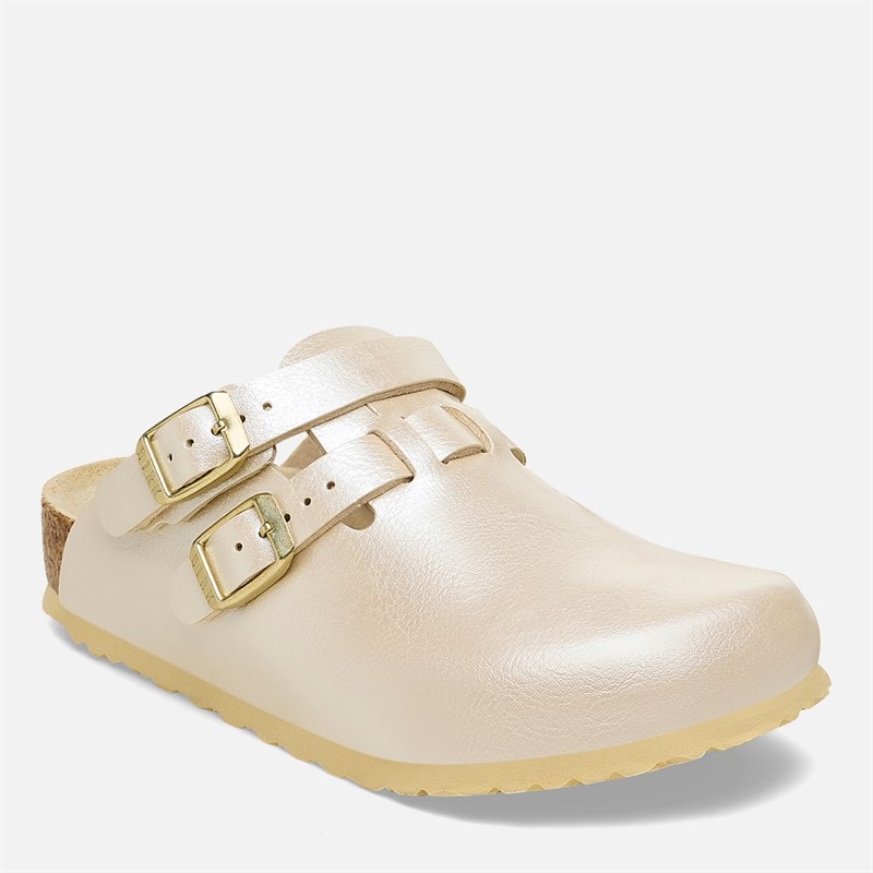 Birkenstock Infant Girls Kay Clogs Graceful Pearl White - Image 2