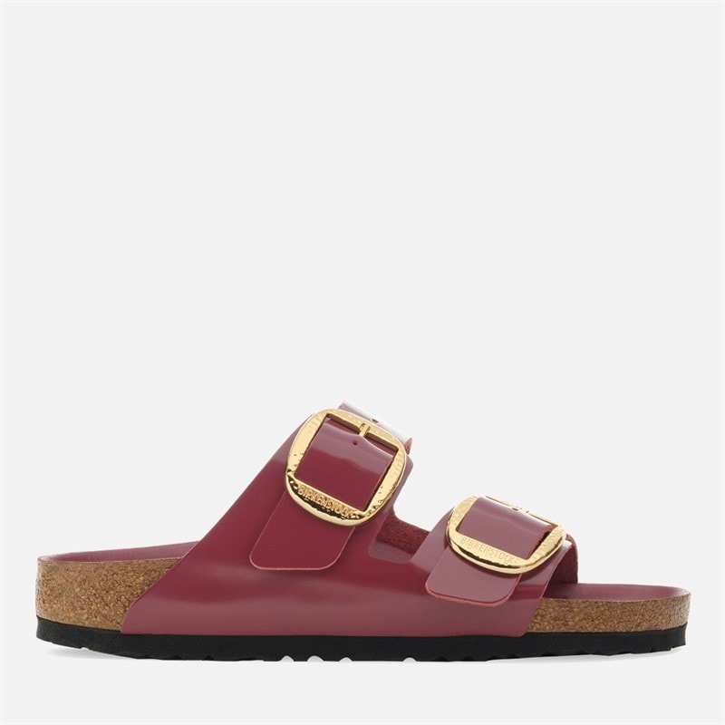 Birkenstock Womens Arizona Big Buckle Dual Strap Sandals High Shine Zinfandel