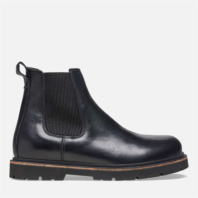 Birkenstock Mens Highwood Chelsea Boots Black