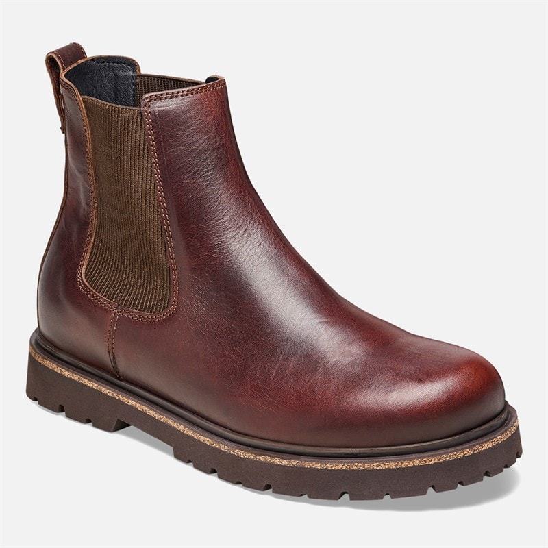 Birkenstock Mens Highwood Chelsea Boots Chocolate - Image 2