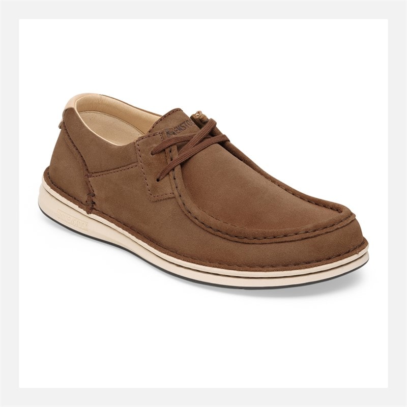Birkenstock Mens Pasadena Moc Shoes Dark Tea - Image 2