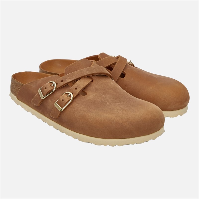 Birkenstock Womens Blair Clogs Cognac - Image 2