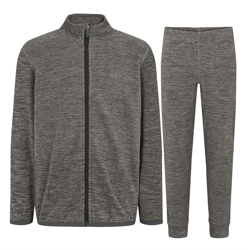 True North Kids Baselayer Set Black Melange - Image 1